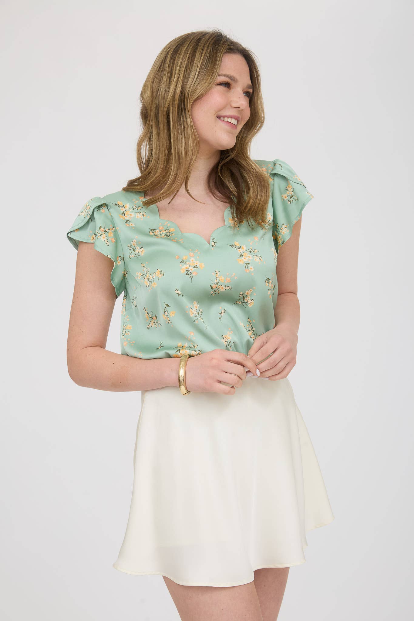 Mint to Bloom Top