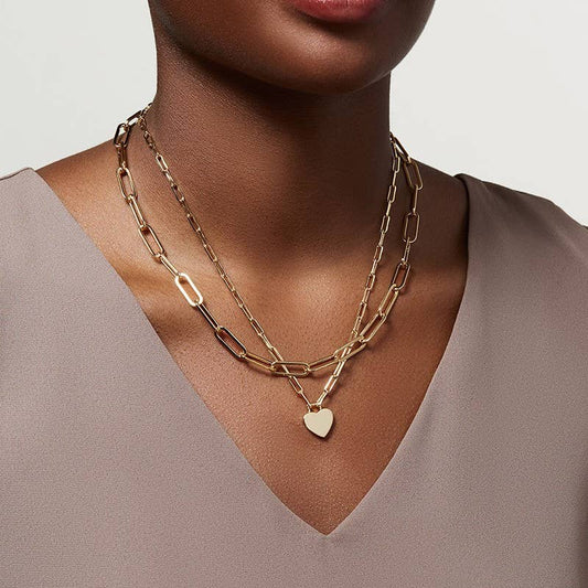 Lottie Necklace | 18K Dipped Gold