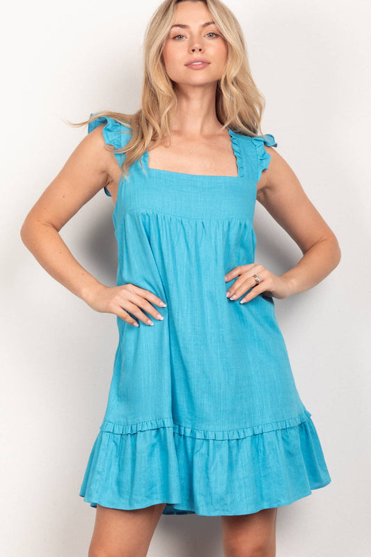 Teal Waters Dress