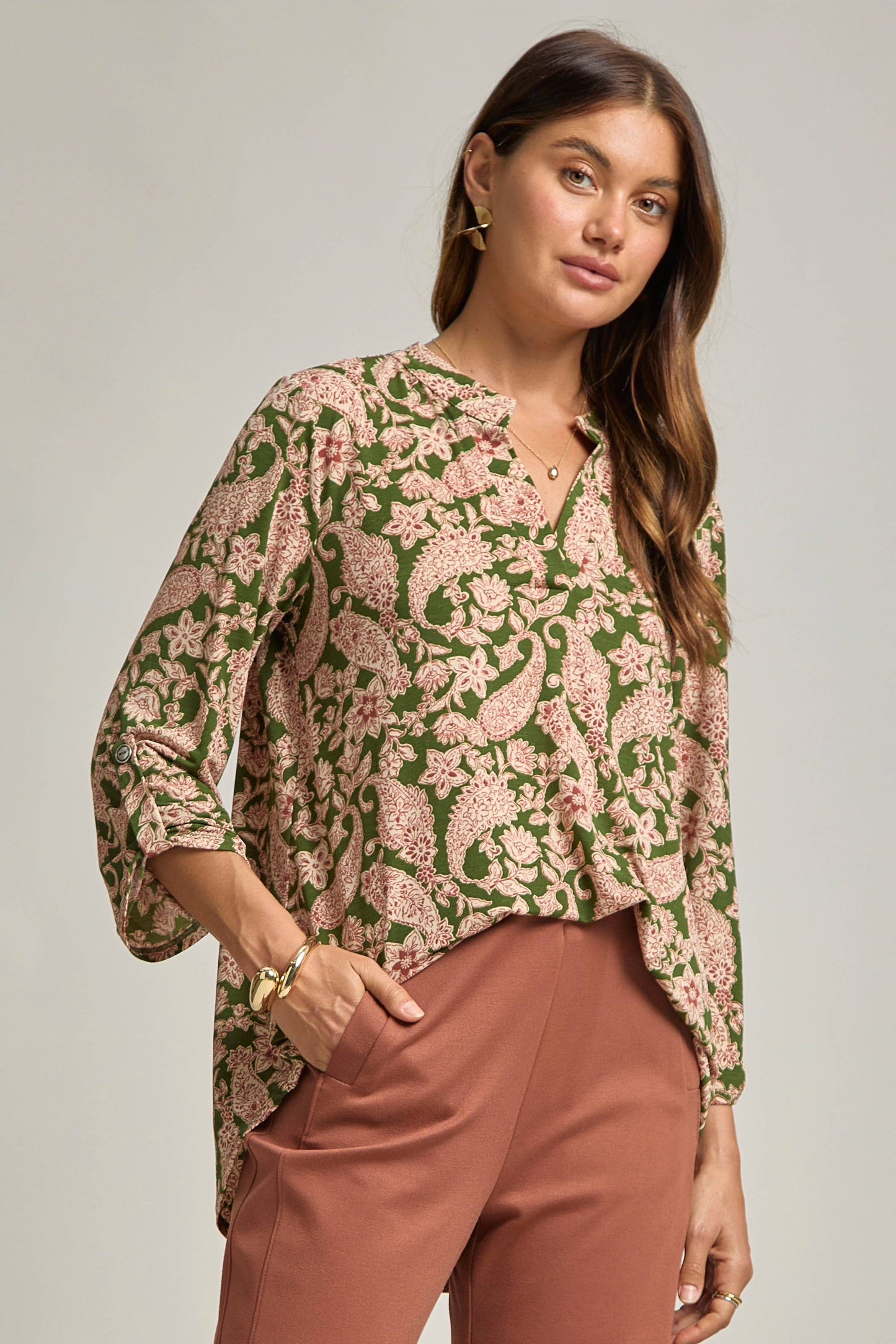 Paisley Lizzy Top