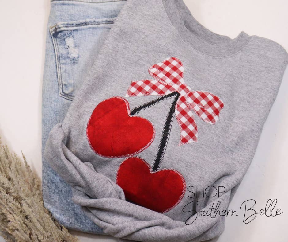 Cherry Heart Sweatshirt