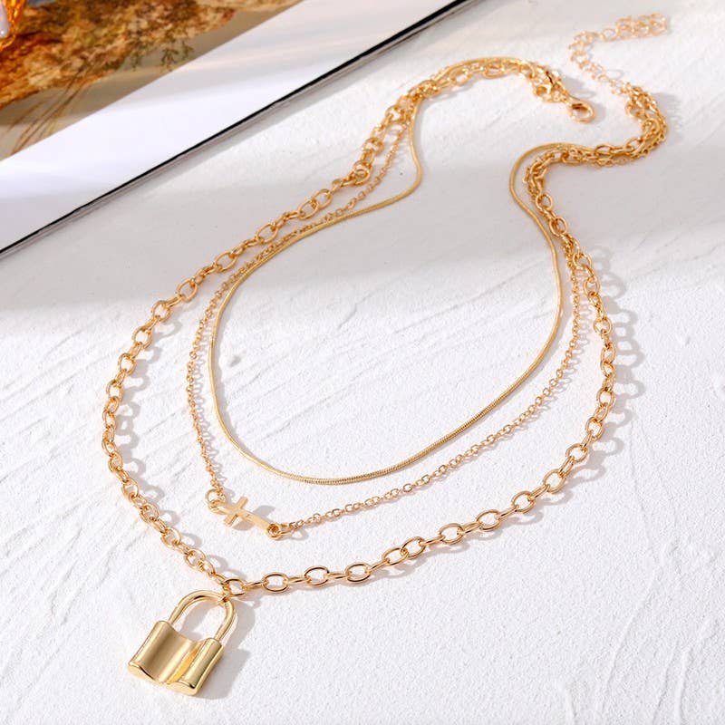 Locked in Love Necklace- WR