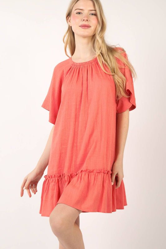 The Sunset Linen Dress