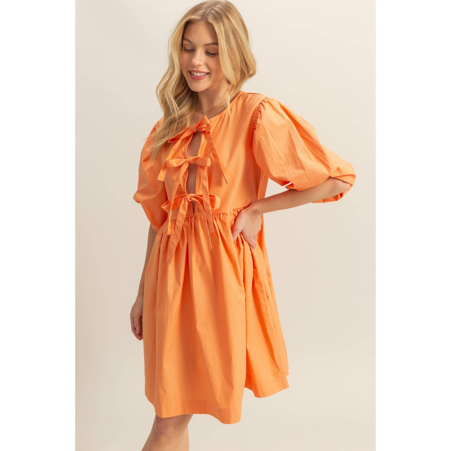 The Touchdown Tie Dress
