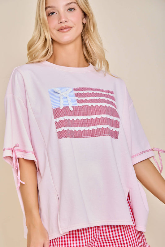 Frilly Flag Top