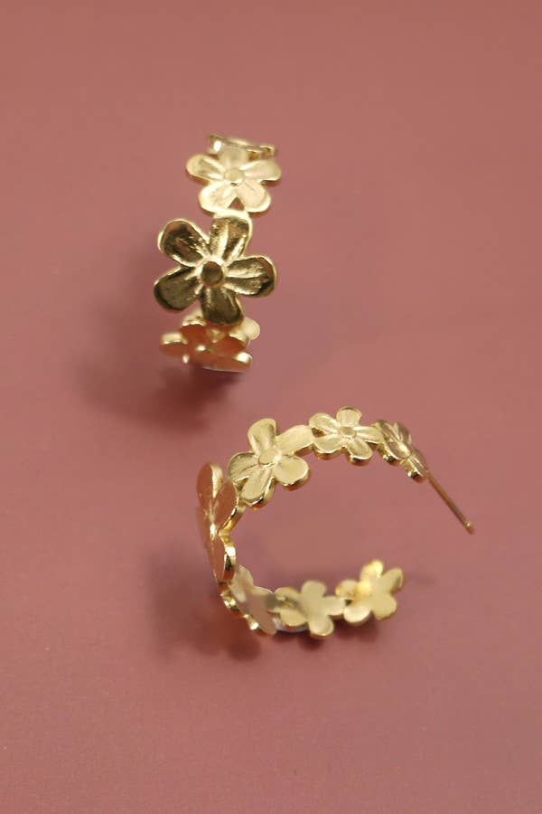 Lila Earrings- Water Resistant