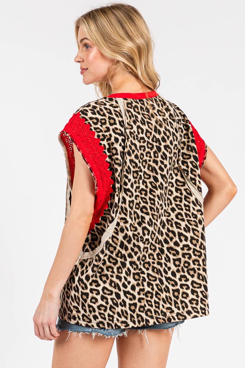 In my Leopard Era Top