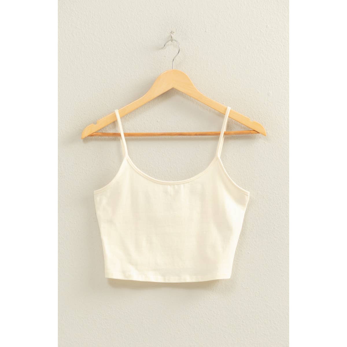 Cream Cropped Cami