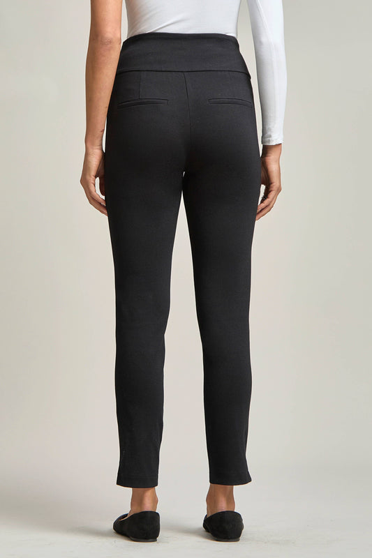 Magic High Wasted 28" Skinny Pants: Black