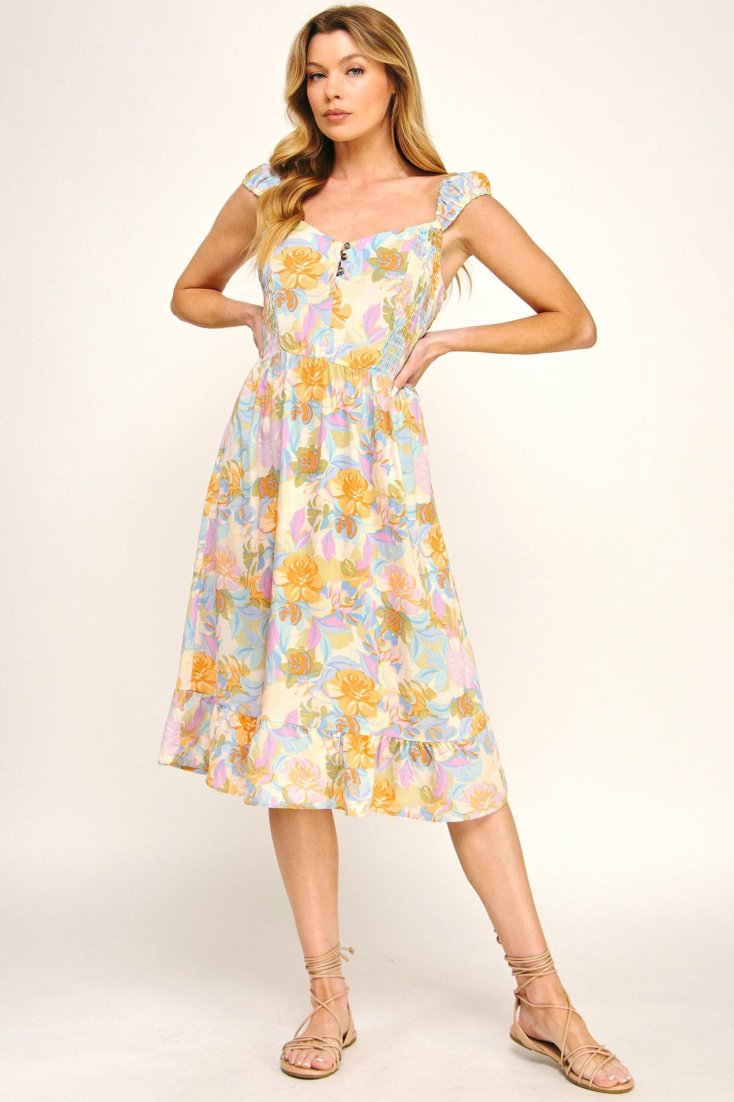 Sunset Garden Dress
