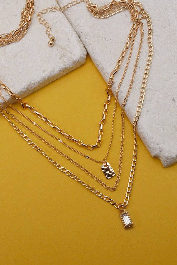 Ciera Layered Necklace | Anti-tarnish