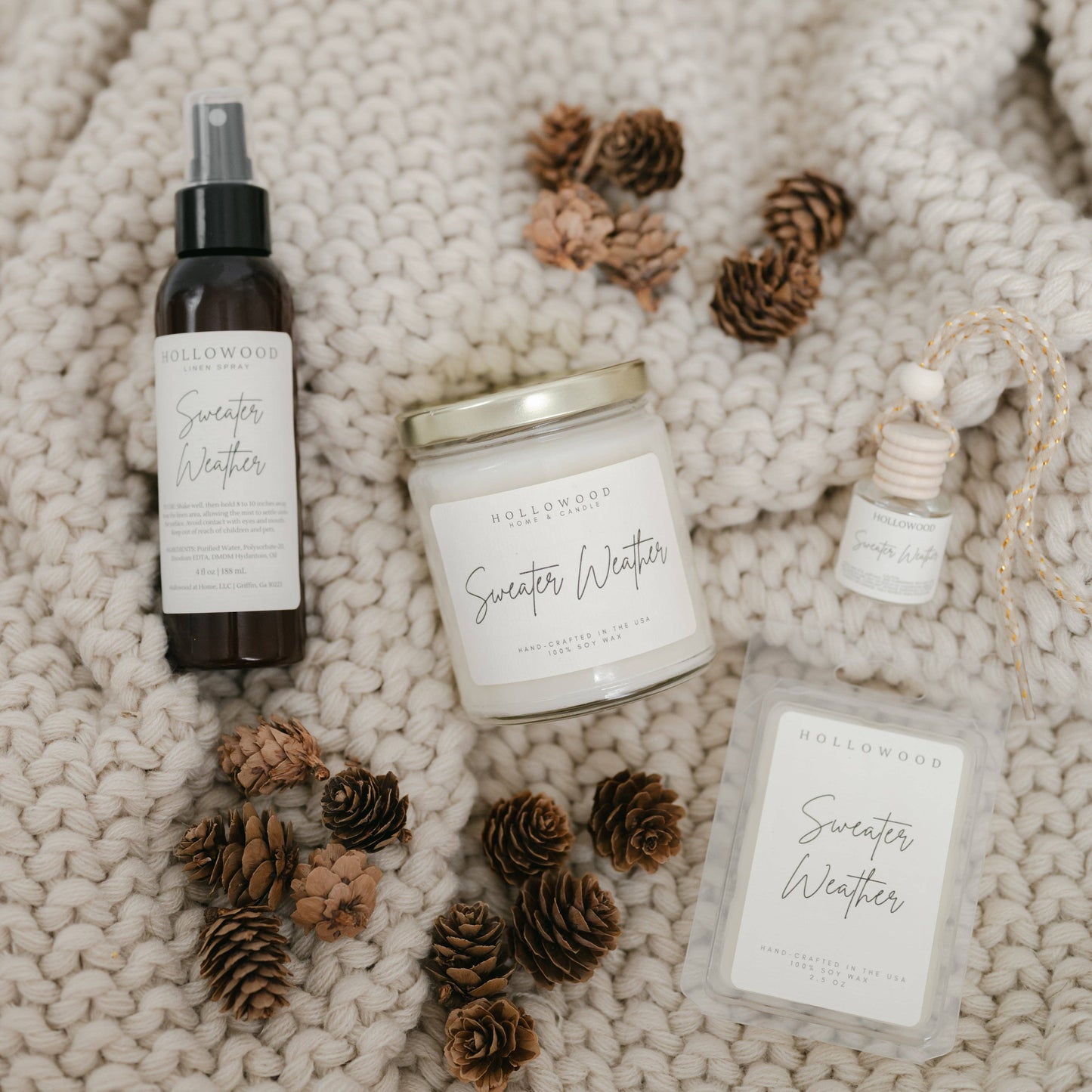 SWEATER WEATHER | 8 OZ CANDLE