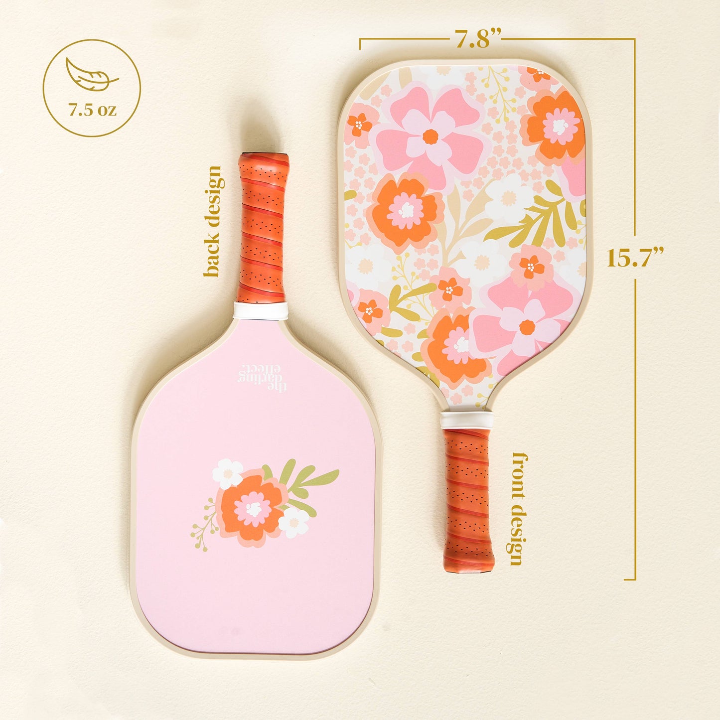 Beyond Blooms Pickleball Paddle