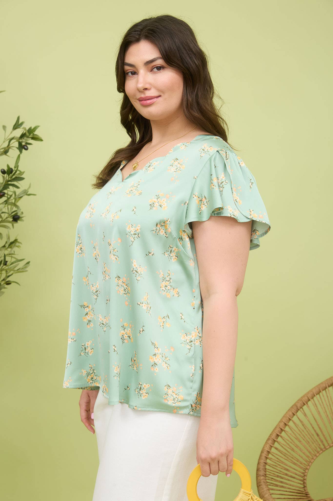 Mint to Bloom Top