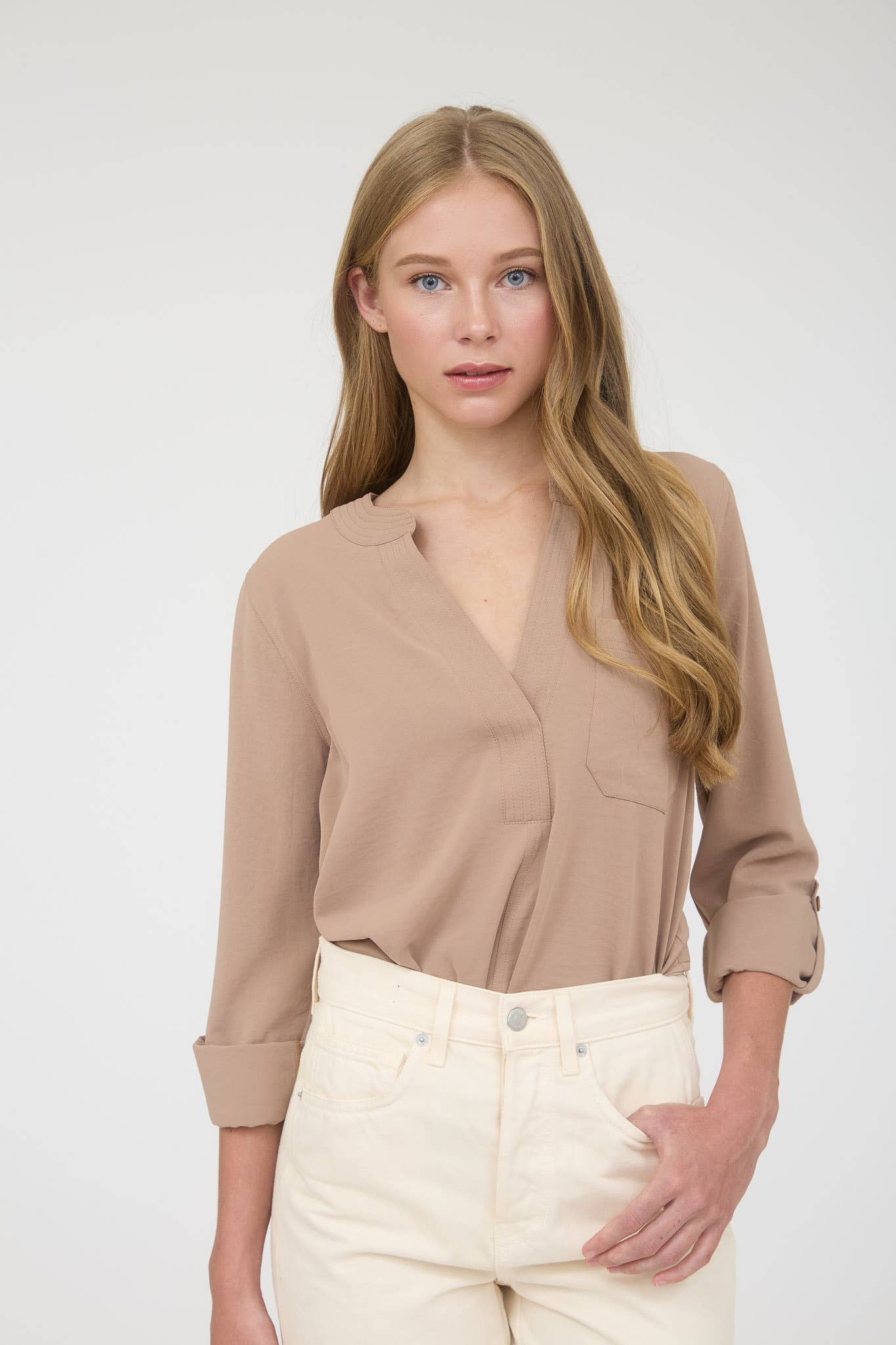 Beige Era Top