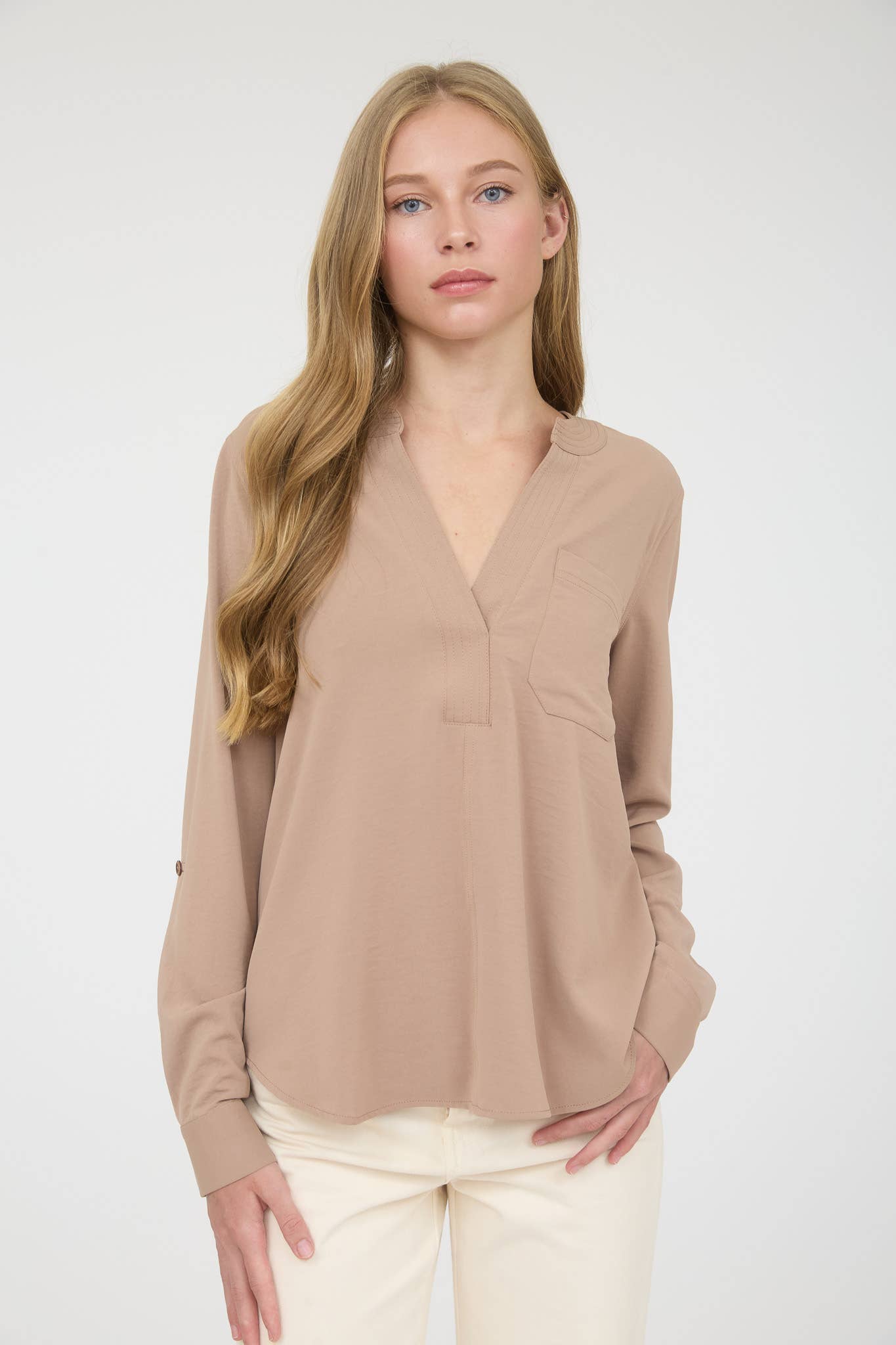 Beige Era Top