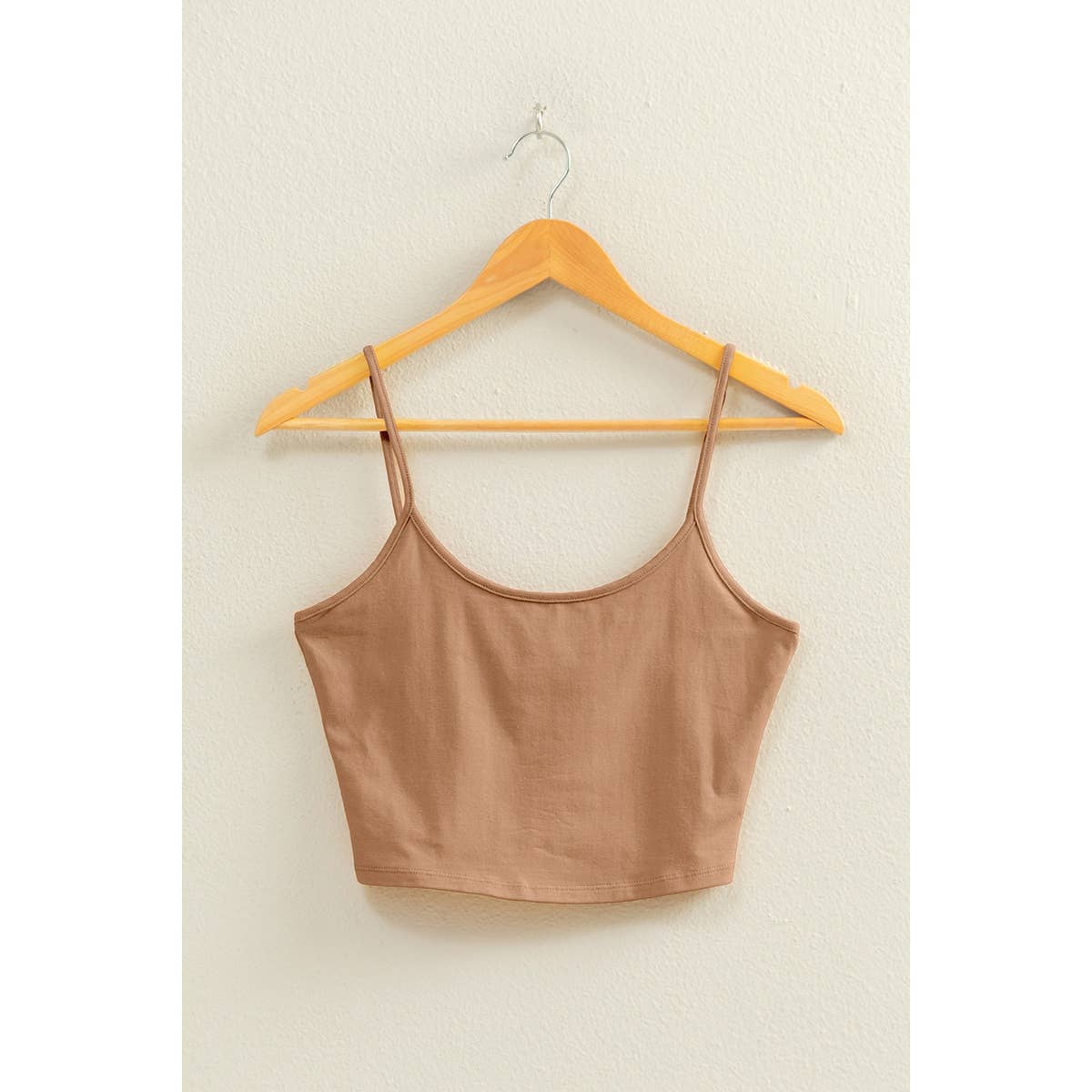 Chocolate Cropped Cami
