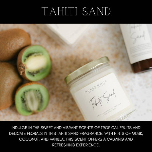 TAHITI SAND | 8 OUNCE CANDLE: 8 OZ