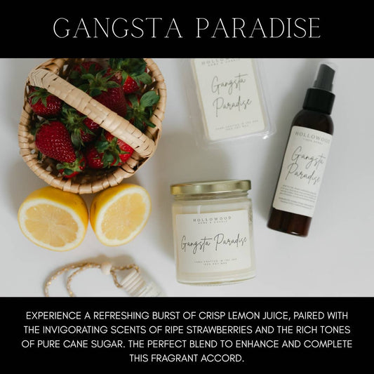 GANGSTA PARADISE: 8 OZ CANDLE