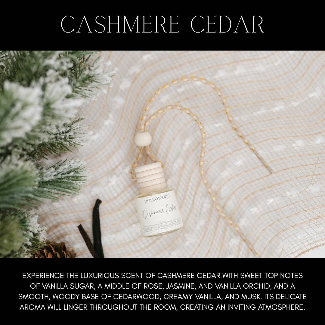 CASHMERE CEDAR: Car Diffuser