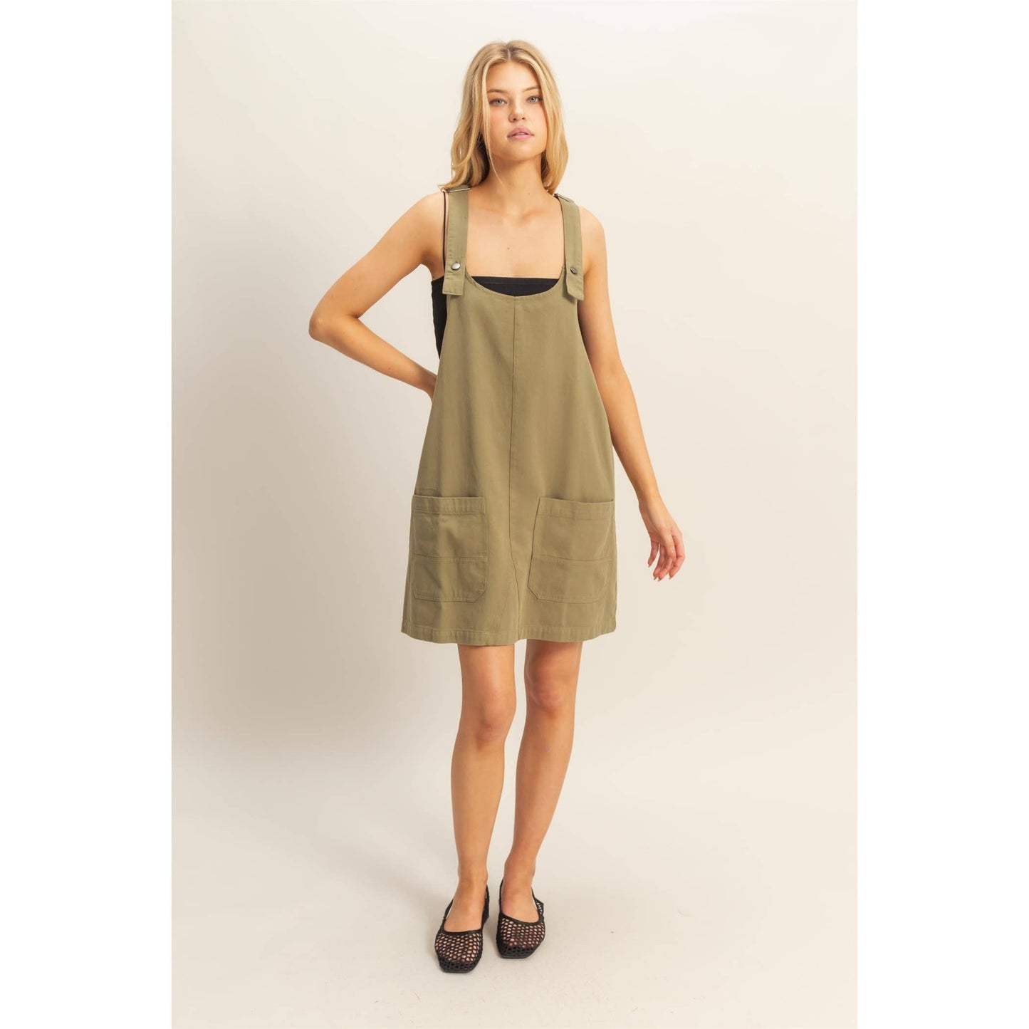 The Study Hall Overall Dress