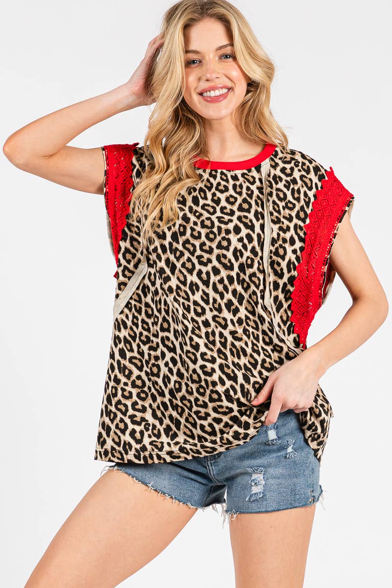 In my Leopard Era Top