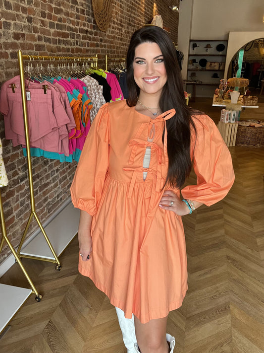 The Touchdown Tie Dress