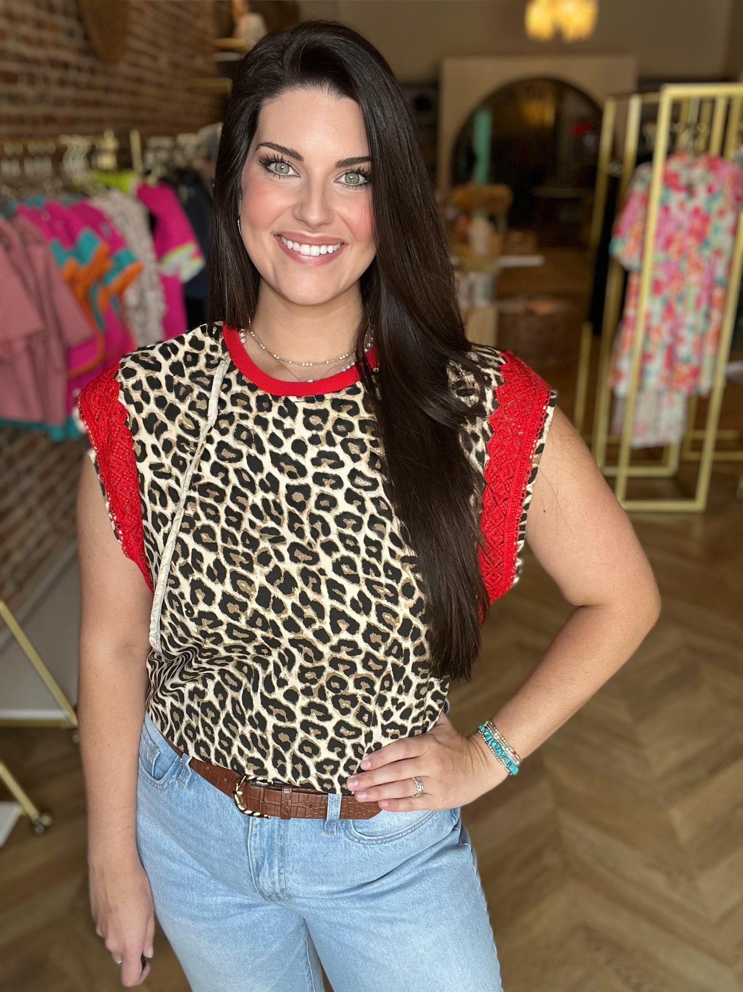 In my Leopard Era Top