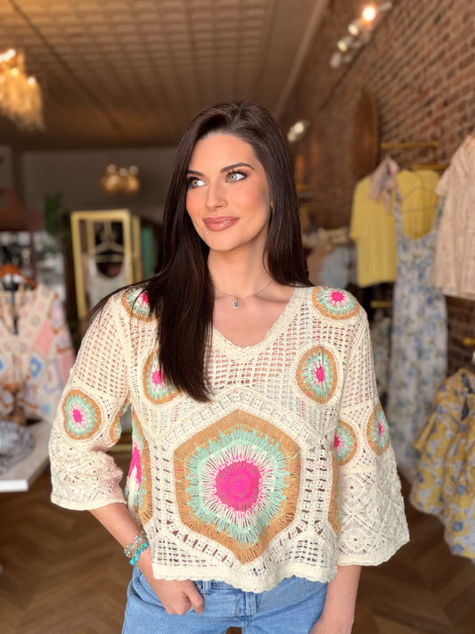 The Minnie Crochet Top