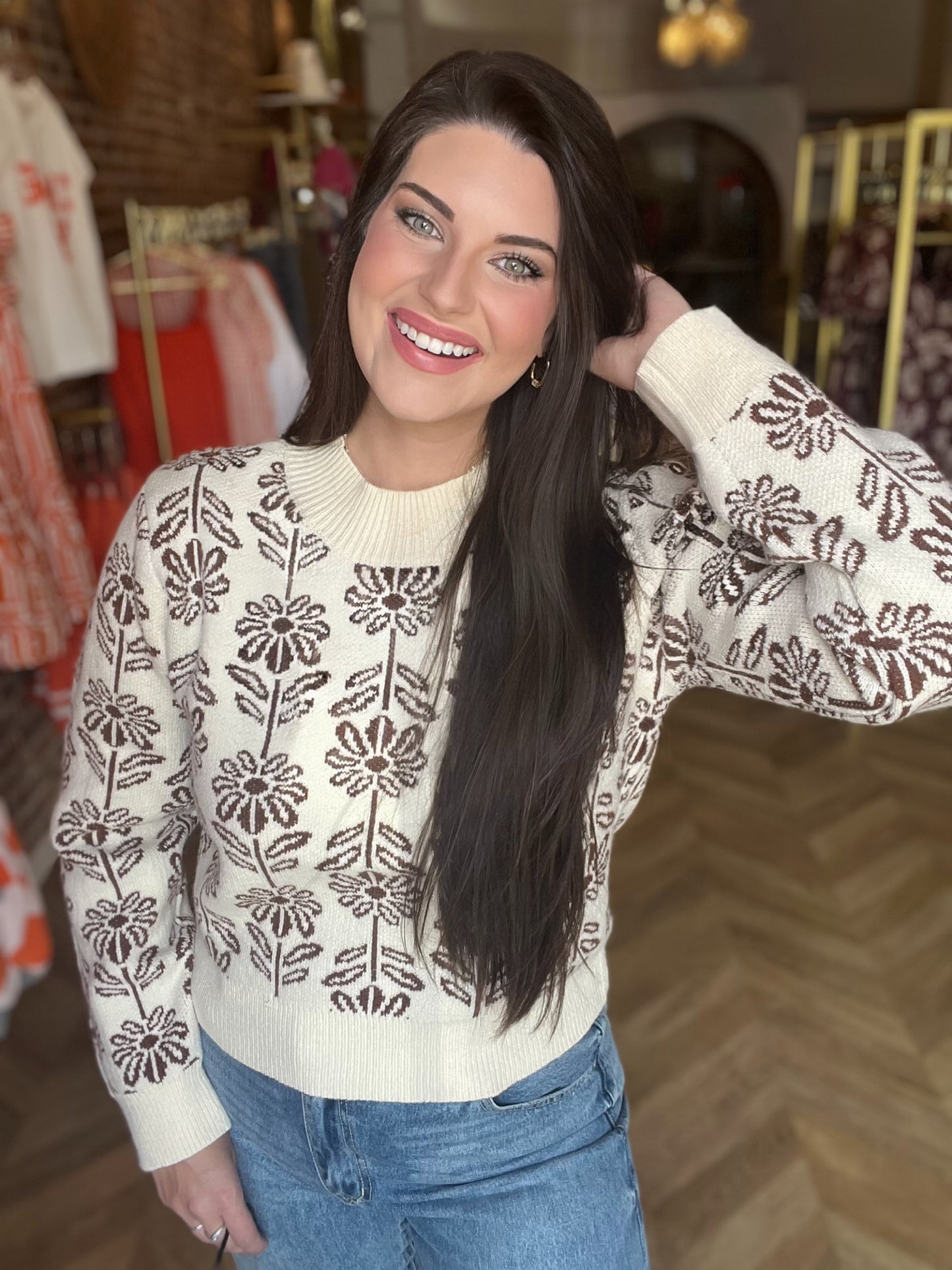 Blooming for Fall Top