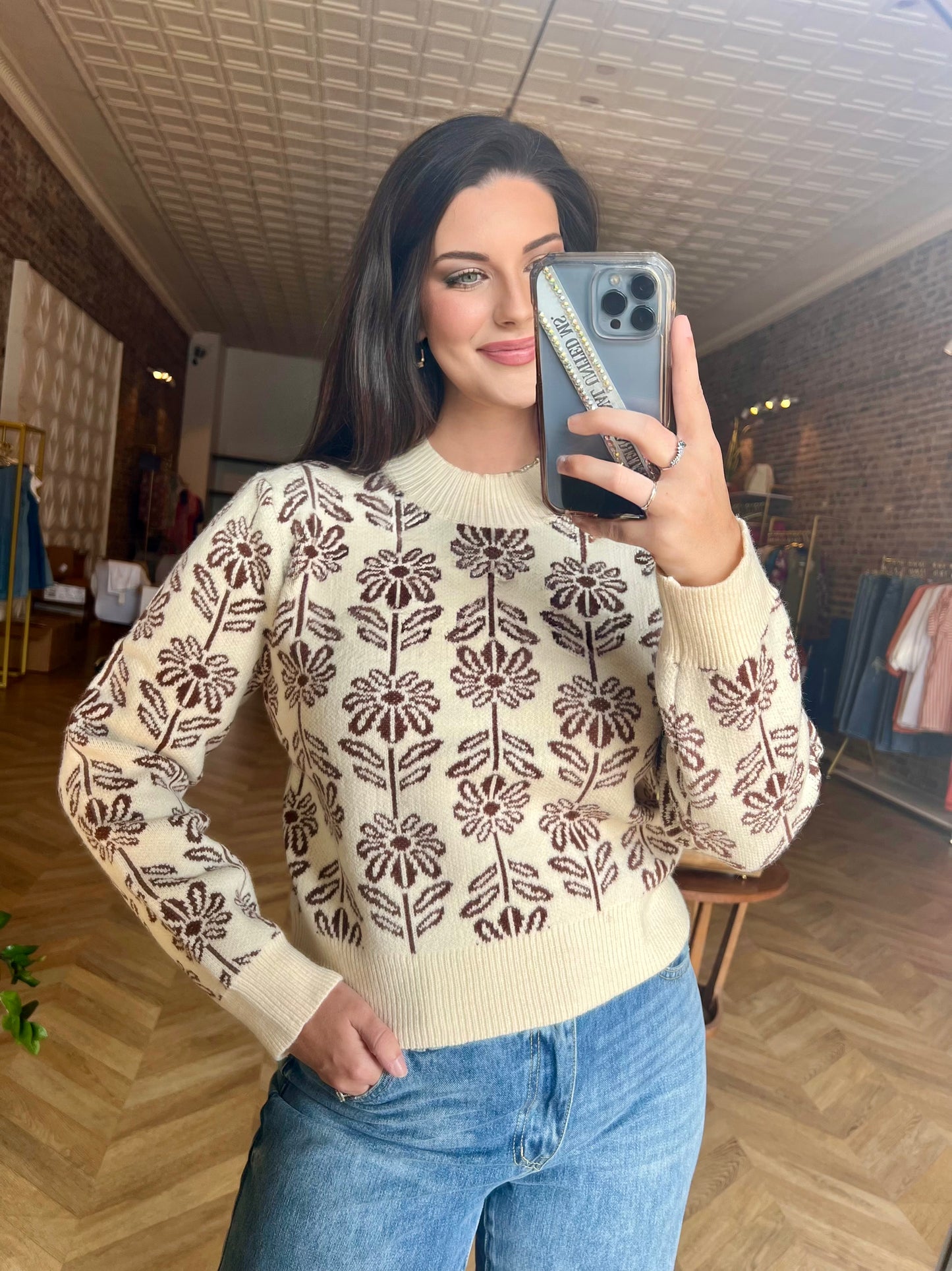 Blooming for Fall Top