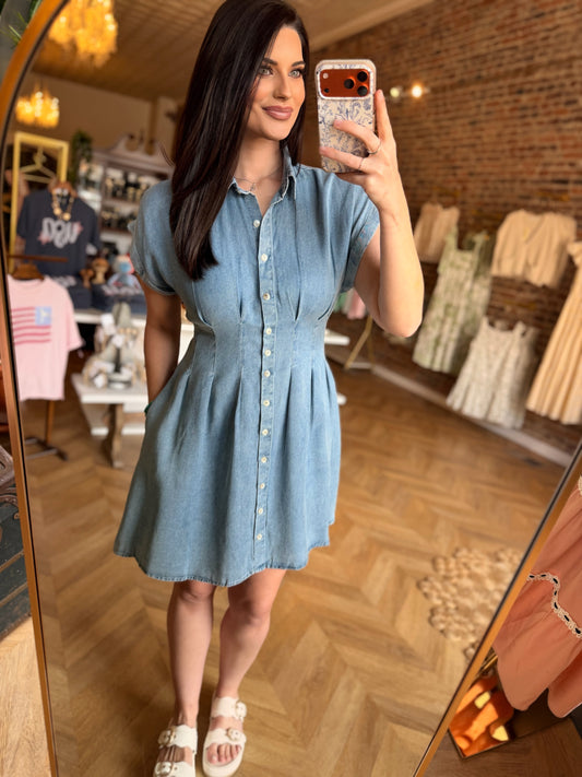 Blue Jean Baby Dress