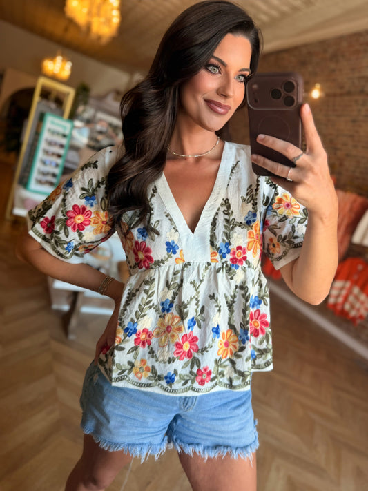 Flower Field Top