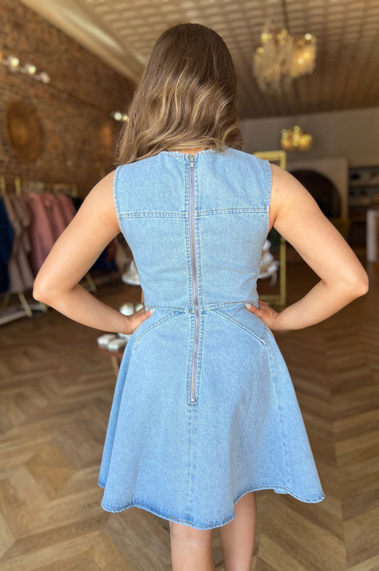 In my Denim Era Dress