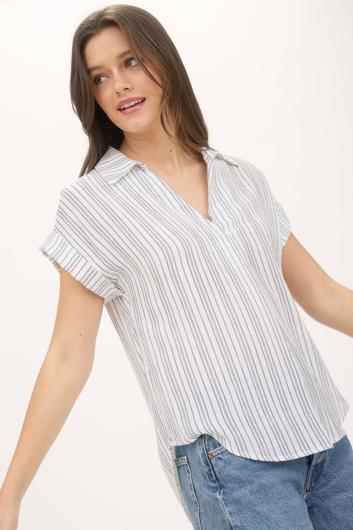 Seaside Stripe Top