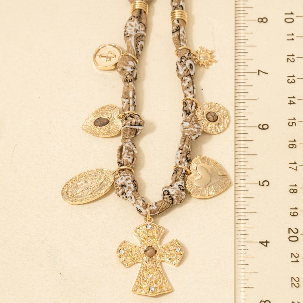 Charming Scarf Necklace