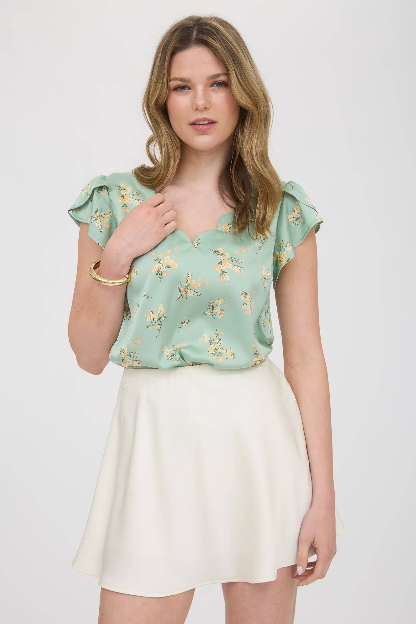 Mint to Bloom Top