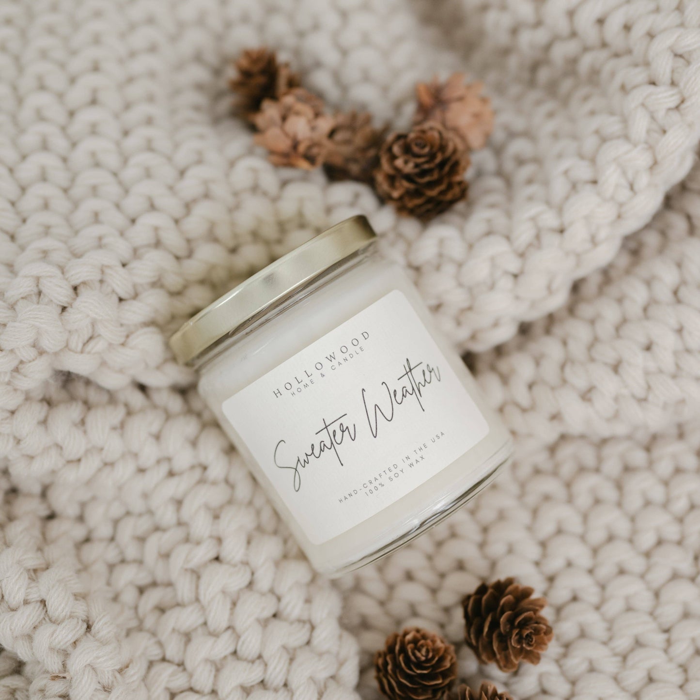 SWEATER WEATHER | 8 OZ CANDLE