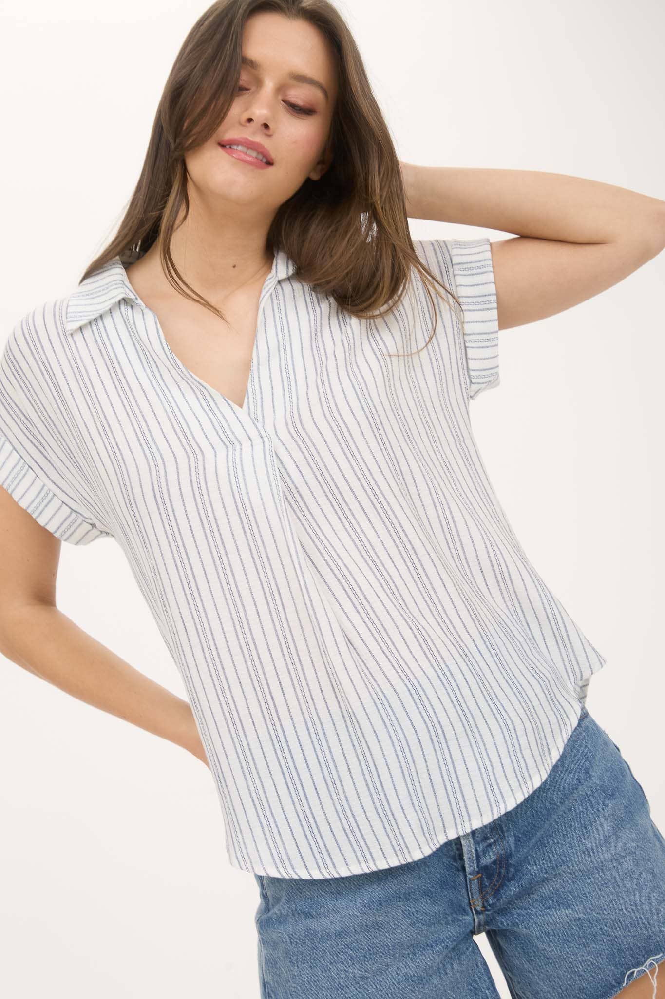 Seaside Stripe Top