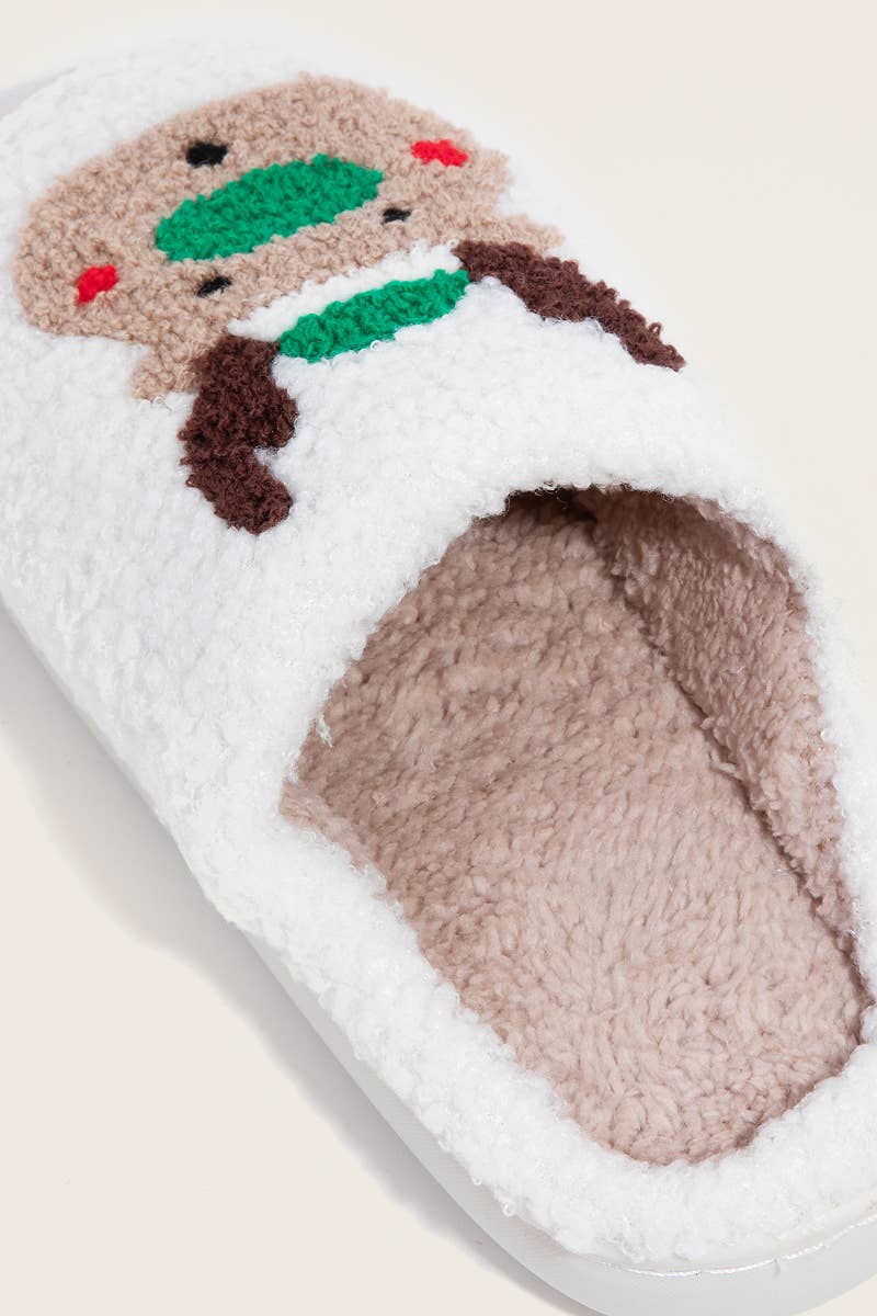 Reindeer Christmas Slippers