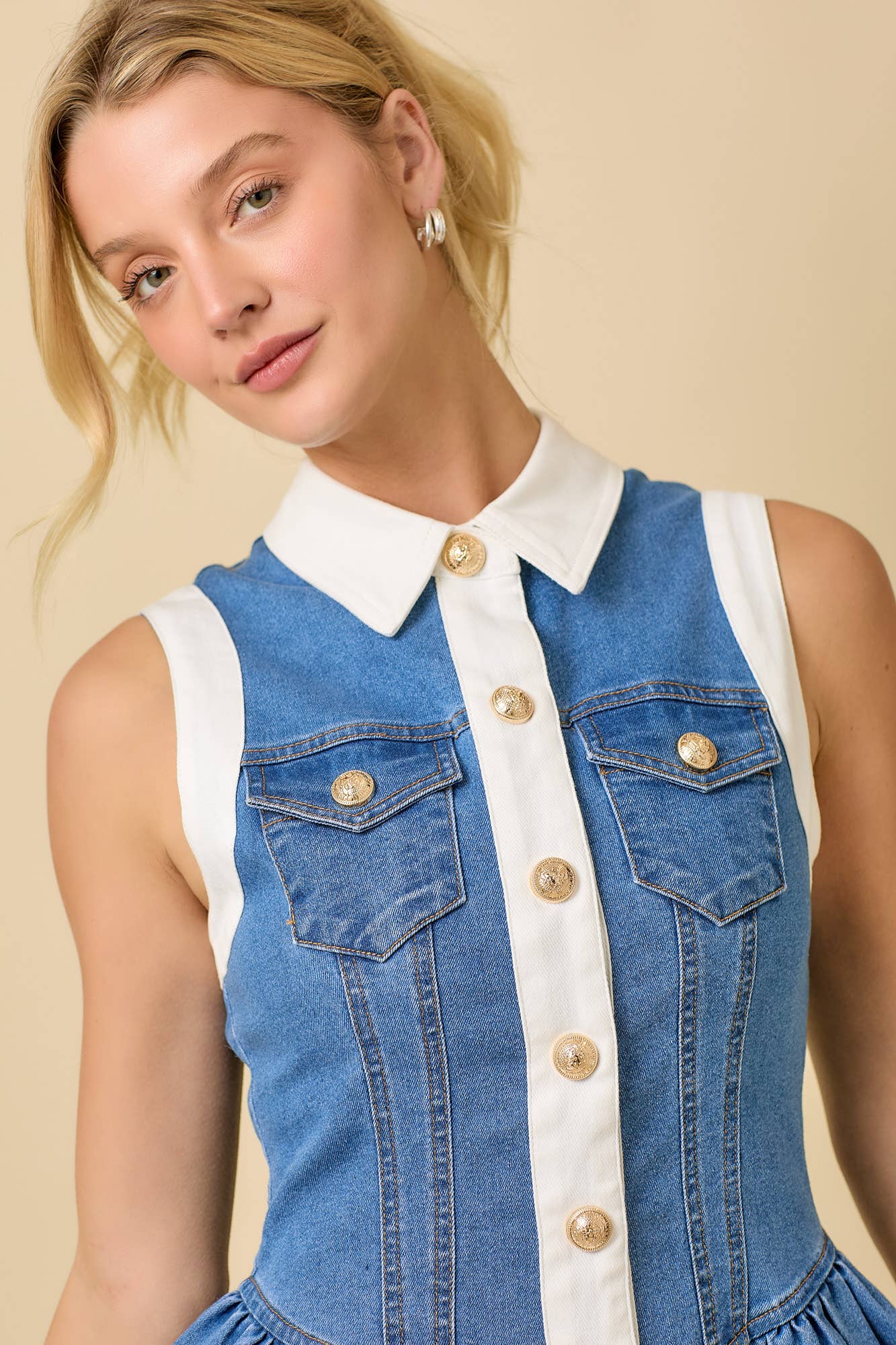 Denim Cowgirl Dress