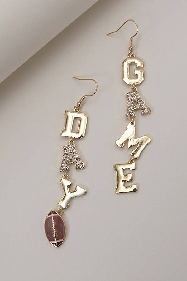 Game Day Earrings: Anti-Tarnish