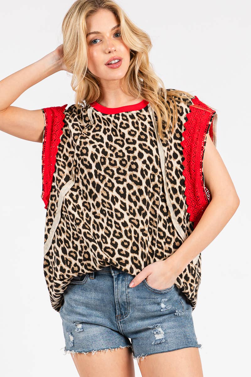 In my Leopard Era Top