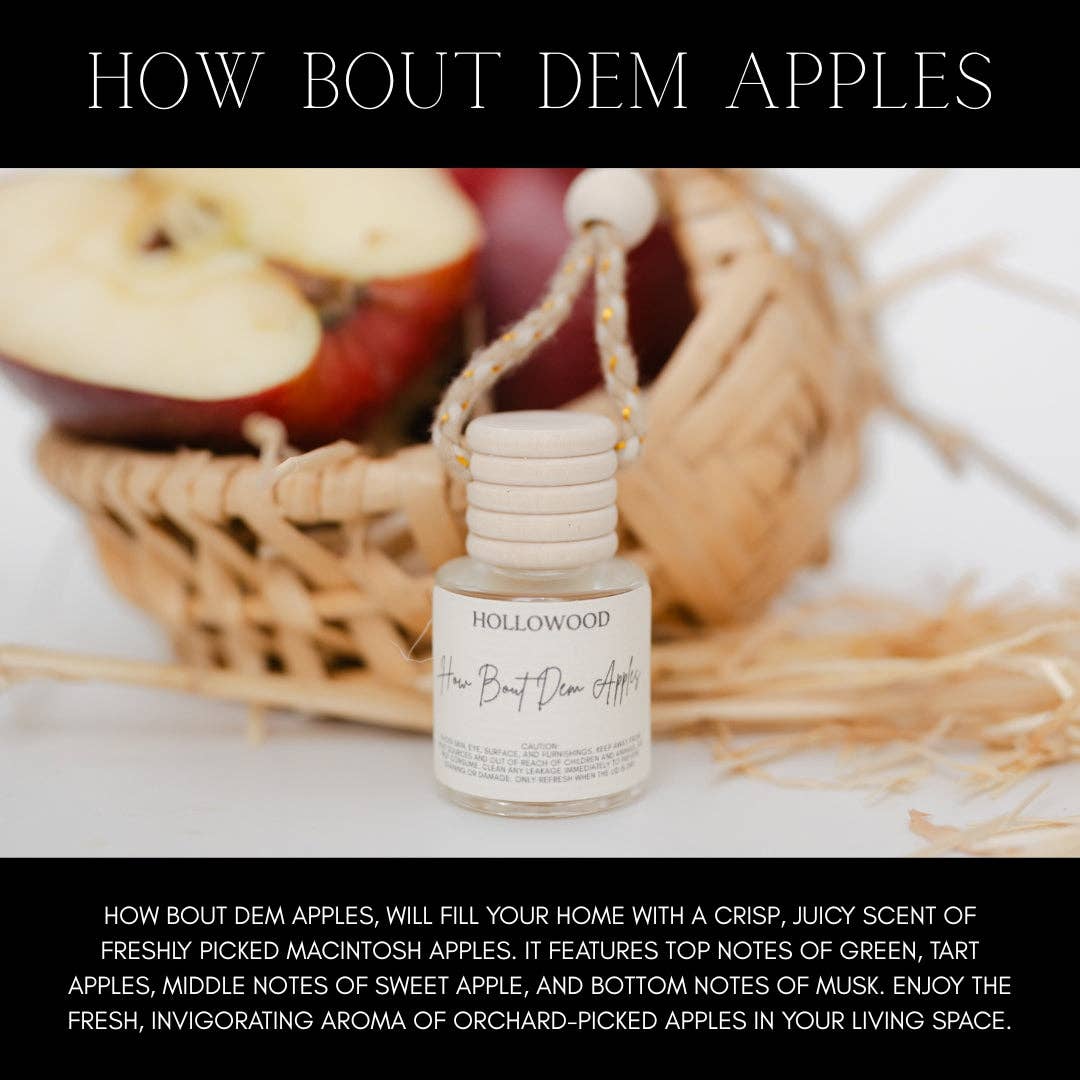 FALL CAR DIFFUSERS: How Bout Dem Apples