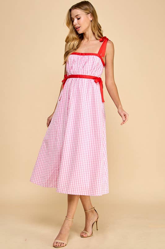 Gingham Summer Dress