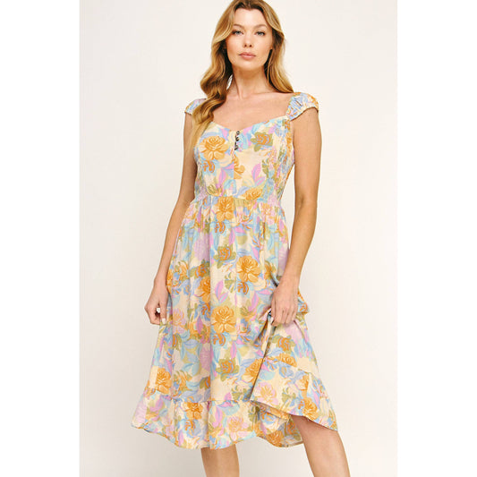 Sunset Garden Dress