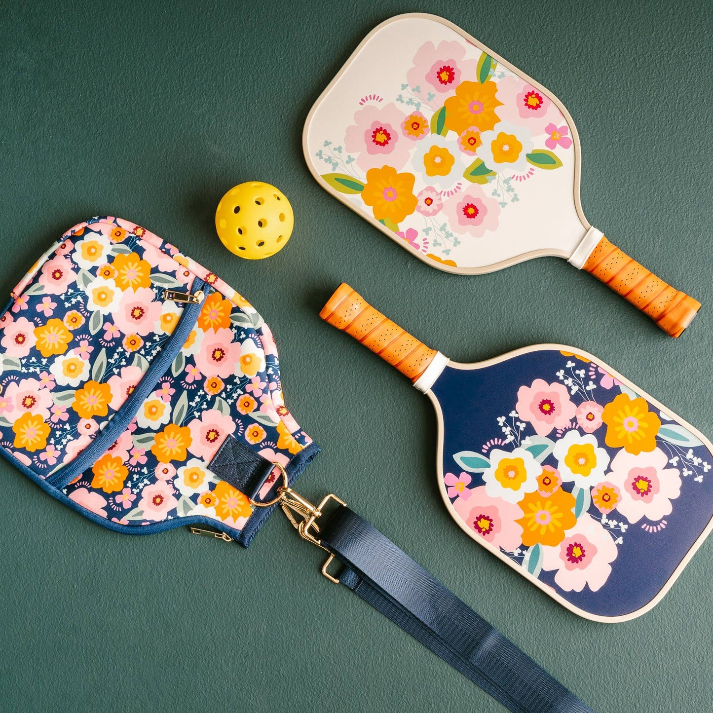 Bright + Bloomy Pickleball Paddle