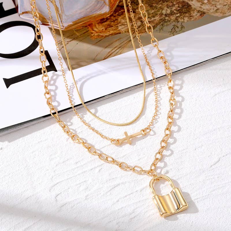 Locked in Love Necklace- WR