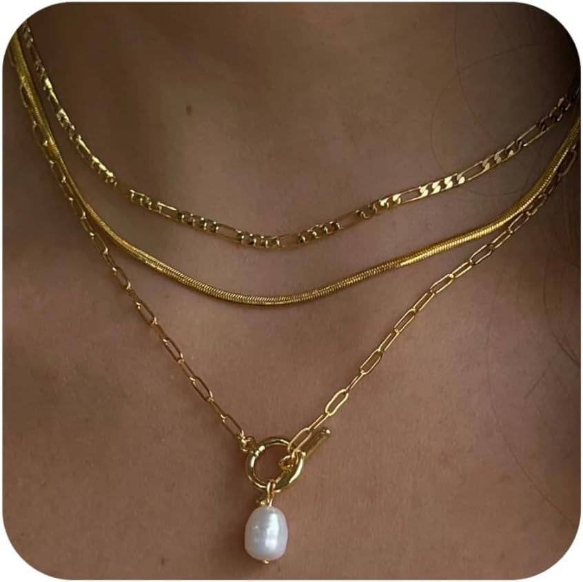 18K Dipped Tiffany Necklace