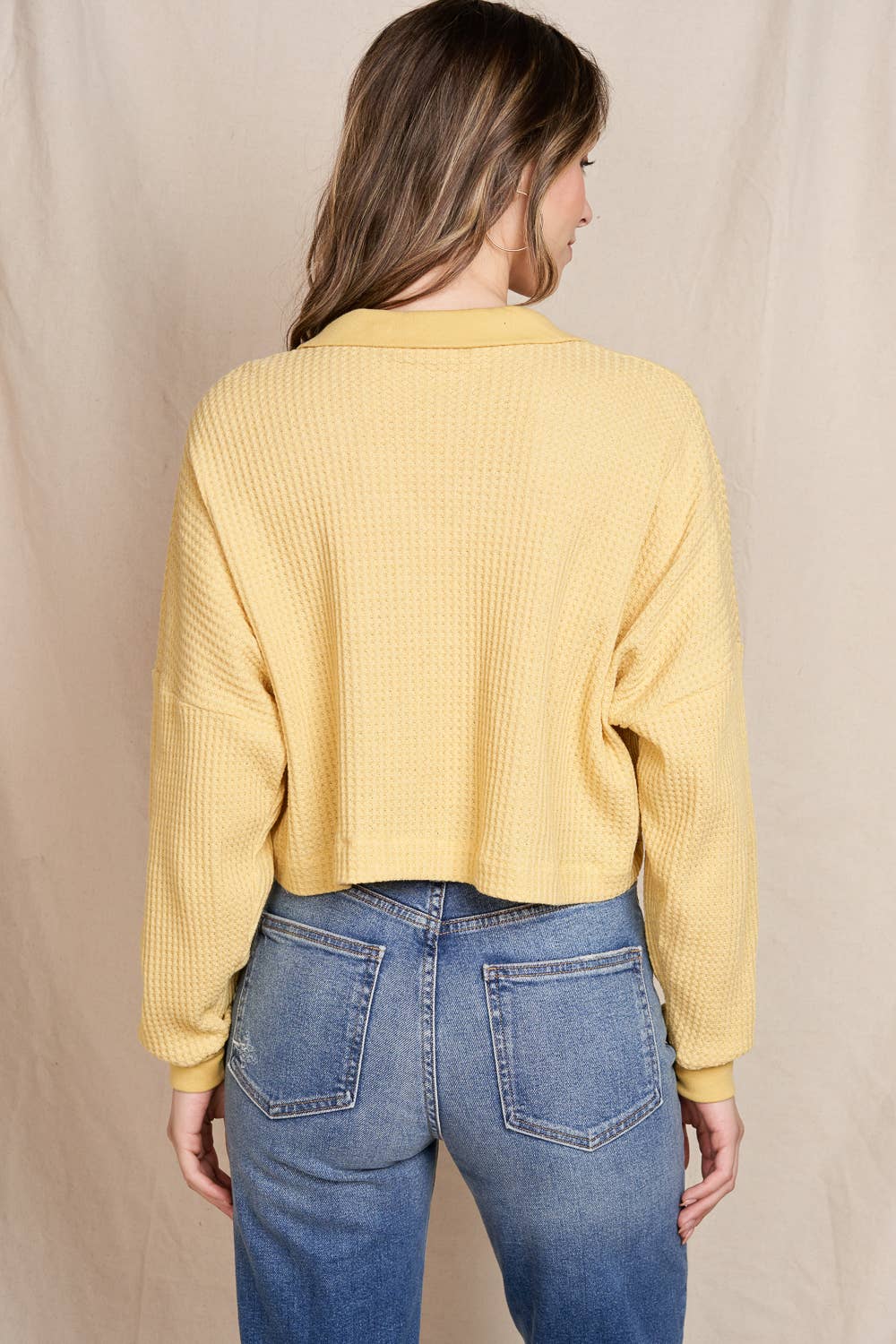 Sunny Waffle Top